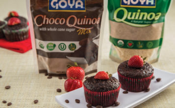 Cupcakes de quínoa y chocolate